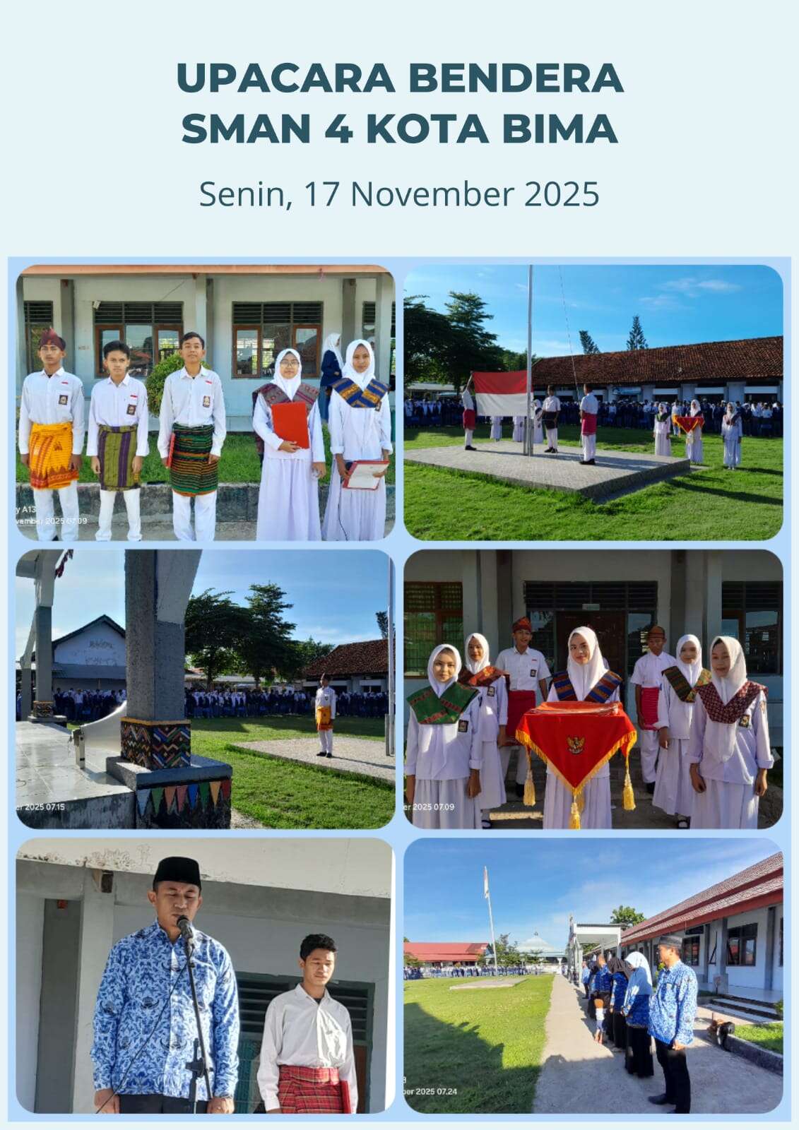 UPAVARA BENDERA HARI SENIN